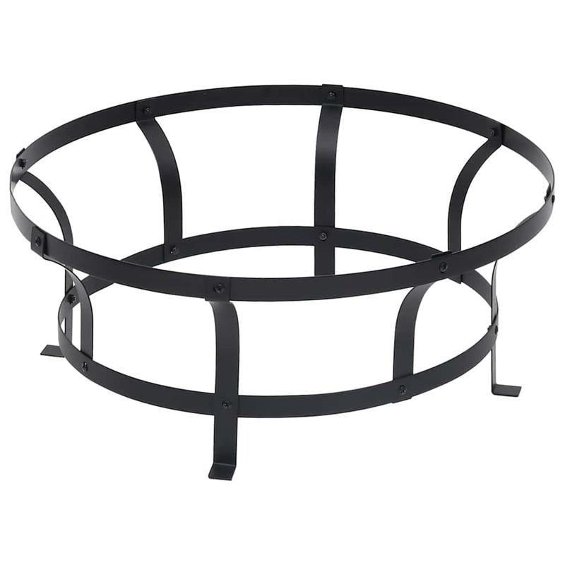 Tuinhaard – Vuurkorf – Vuurschaal - Buitenhaard – Grill – Roestvrij Staal – Inclusief Vonkenscherm – Verplaatsbaar 76 Cm