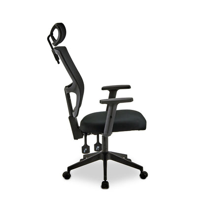 Bureaustoel – Ergonomische Stoel – Office Chair – Gamingstoel – Draaistoel – Verstelbare Hoofdsteun – Mesh Rugleuning