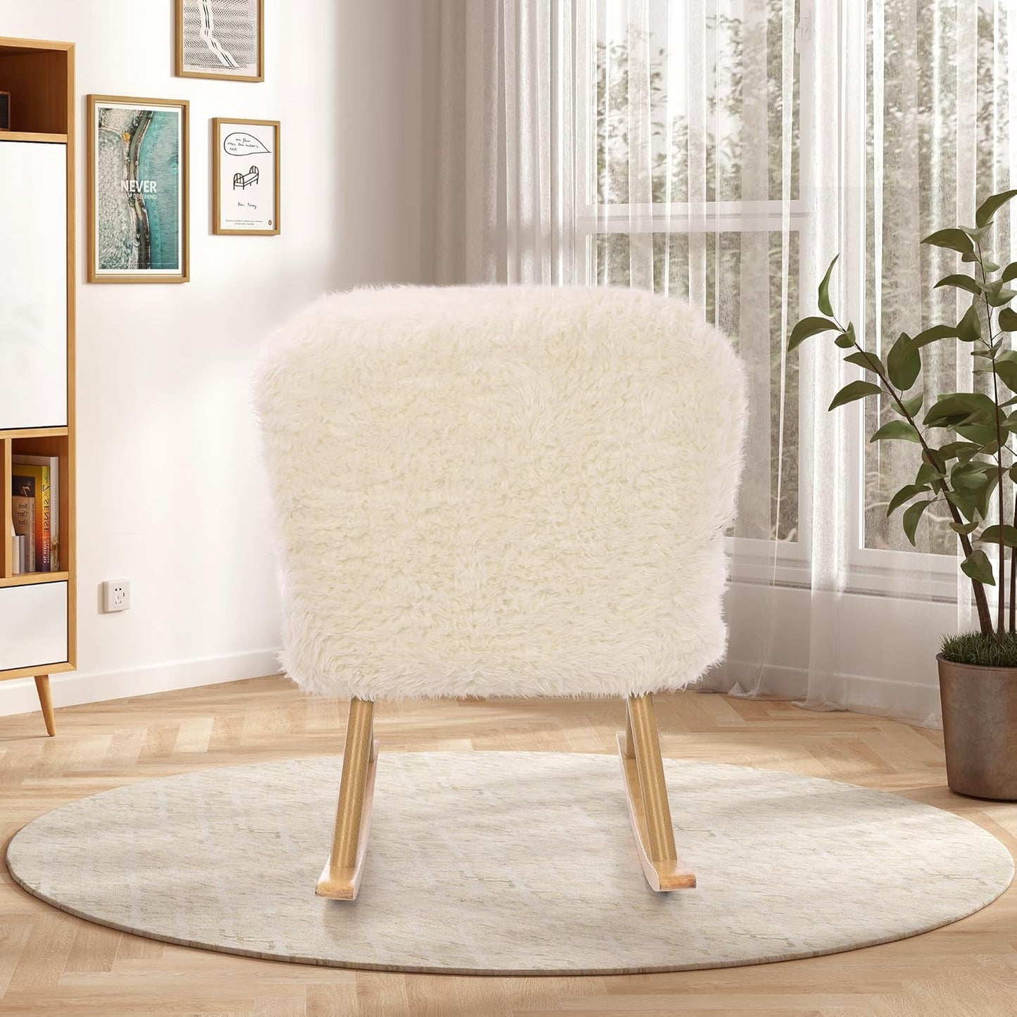 Fauteuil – Relaxstoel – Zithoekstoel – Loungefauteuil – Leunstoel – Gevoerd Met Voetenbank – Massief Houten Frame – Memory Foam Zitting – Belastbaar Tot 150 Kg