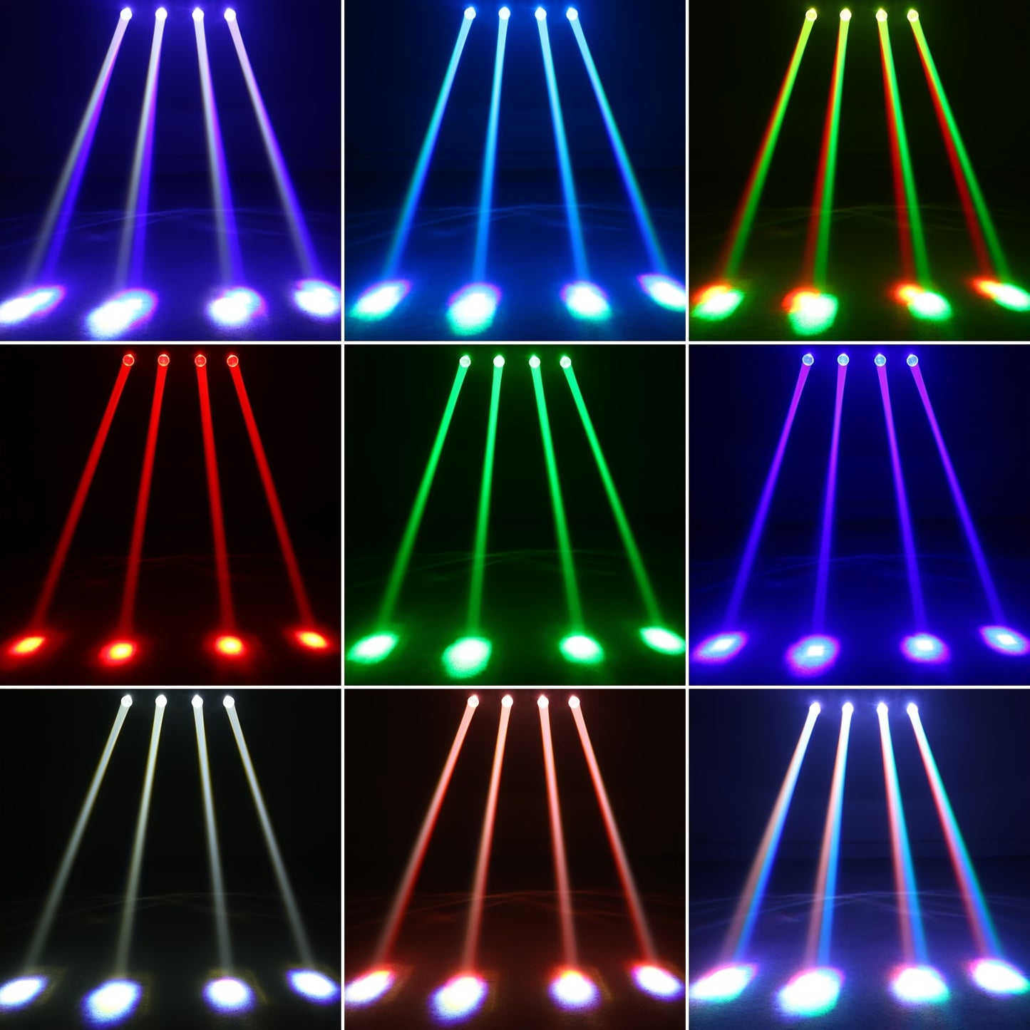150W RGBW Moving Head – LED Verlichting – DJ Licht – Podium Spot – Club Effect – Krachtige RGBW LED – 540° Pan & 270° Tilt