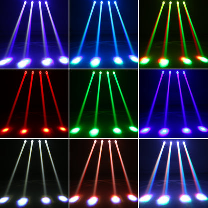 150W RGBW Moving Head – LED Verlichting – DJ Licht – Podium Spot – Club Effect – Krachtige RGBW LED – 540° Pan & 270° Tilt