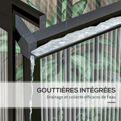 Kweekkas – Tuinkas – Kweekkas Achterkant – Mini Kas – Plantenkas – Aluminium Frame – Dubbelwandig Polycarbonaat – Schuifdeur – Verstelbare Dakventilatie