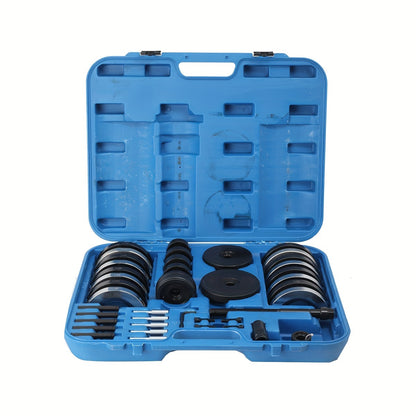 Wiellager Toolset – Wielager Gereedschap – Wiellager Reparatieset – Wielager Verwijderaar – Wielnaaf Montage Set – Geschikt Voor VAG 62-85 Mm – Hoogwaardig Metaal