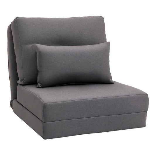vloermatras – slaapmatras – vouwmatras – logeermatras – matras – 2-in-1 vouwstoel en matras – duurzaam polyester – lichtgewicht en compact 60x80x56 cm