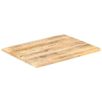 Tabletop 25-27mm 90x60cm Solid Mango Wood Wooden Tabletop Premium Wooden Tabletop Dining Table Top Suitable for Dining Rooms and Living Room Furniture Removable Indispensable for Dining Rooms Indispensable for Living Rooms Su