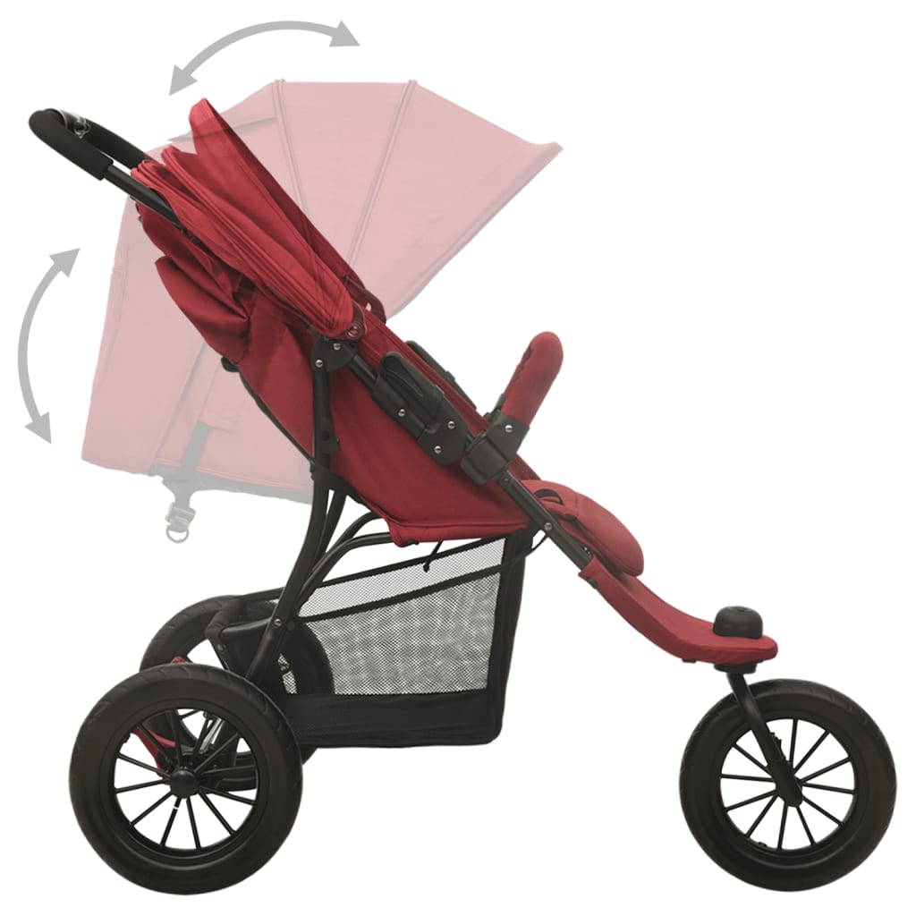 Buggy – Wandelwagen – Kinderwagen – Plooibuggy – Reisbuggy – Lichtgewicht – Eenvoudig Inklapbaar Met Eén Hand – Verstelbare Rugleuning