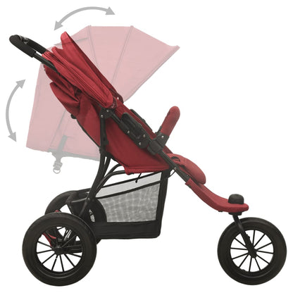 Buggy – Wandelwagen – Kinderwagen – Plooibuggy – Reisbuggy – Lichtgewicht – Eenvoudig Inklapbaar Met Eén Hand – Verstelbare Rugleuning