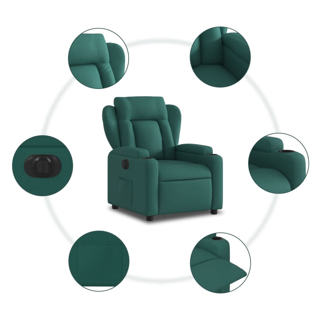 Vidaxl Electric Adjustable Armchair Electric Adjustable Armchairs Relaxation Armchair