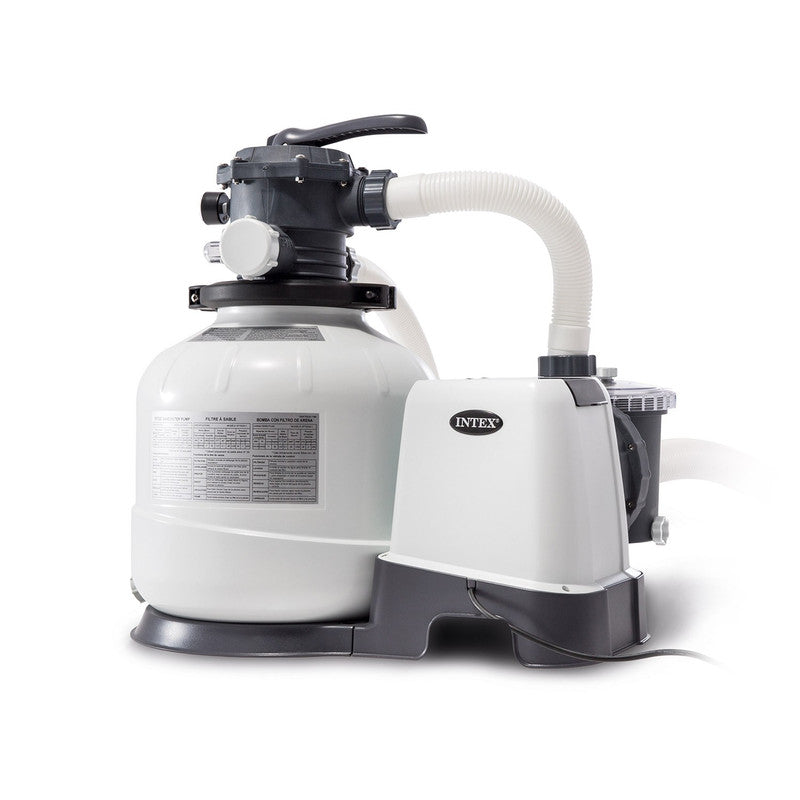 Zandfilterpomp – Zwembadpomp – Filterpomp – Poolpomp – Waterpomp – 10.500 L/uur Capaciteit – Hydro Aeration Technologie voor Helder Zwembadwater