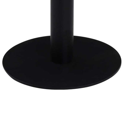 Bistrotic Dark Brown 40cm MDF Bistro Table - Modern Style, Durable & Practical, Easy to Clean with Damp Cloth, Perfect for Indoor/Outdoor Use, No Power Needed, Ideal for Dining or Decor, Dining Table | Modern Bistro Table | D