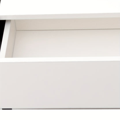 Modern High-Gloss Coffee Table with 4-Drawer Tabletop & Under-Table Storage - Metal Frame, Assembly, Space-Saving Design - Shiny Glossy for Small Apartments, - Model Compatible for Multi-Space Use (Assembly Required)