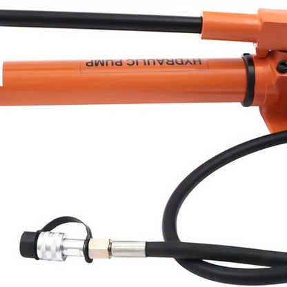 Hydraulische Handpomp – Handpomp – Overhevelpomp – Vloeistofpomp – Brandstofpomp – 200 cm Rubber Slang – Automatische Drukschakeling
