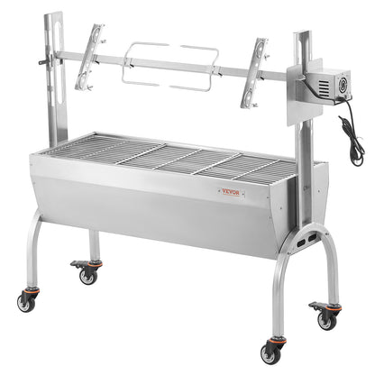 Draaispit – Rotisserie – Braadspit – BBQ Spit – BBQ Grill – RVS – 52W Motor – 90 kg Draagvermogen