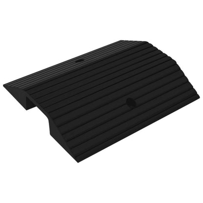 Drempelhulp – Drempelramp – Drempeloplossing – Toegangshelling – Rolstoelhelling – Set Van 3 – Rubber Met Antislip – 49x40x8 Cm