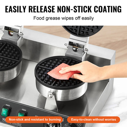 Crepemaker – Pannenkoekenmaker – Crêpe Maker – Pancake Maker – Bakplaat – 40 cm – 3000W Roestvrij Staal