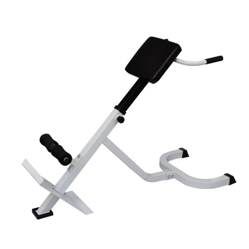 Adjustable Back Extension Bench Roman Chair Home Gym Equipment - 5-Level Strength Training System with Core Workout Bench, Space-Saving for Small Apartment, Easy Assembly, Durable Frame & PU (for Back Extensions,