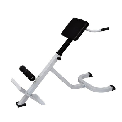 Adjustable Back Extension Bench Roman Chair Home Gym Equipment - 5-Level Strength Training System with Core Workout Bench, Space-Saving for Small Apartment, Easy Assembly, Durable Frame & PU (for Back Extensions,