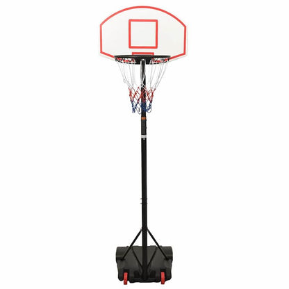 Basketbalring – Basketbalhoepel – Basketbalbord – Basketbalnet – Basketbalpaal – Verstelbaar 216-250 cm – Weerbestendig Polyethyleen & Staal
