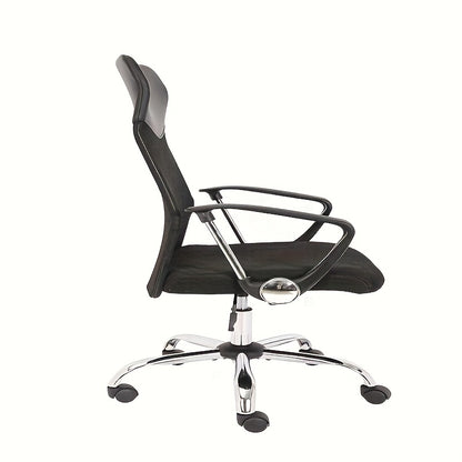 Bureaustoel – Ergonomische Stoel – Kantoorstoel – Office Chair – Verstelbare Stoel – Ademend Mesh – Verstelbare Hoogte 48-58 cm – Maximaal Belastbaar 120 kg