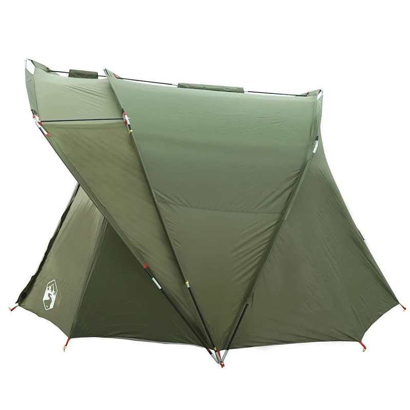 Visnettent – Vissershut – Kampeertent – Activiteitent – Familietent – Voor 4 Personen – Stevig Stalen Frame – Ademend Nylon Doek