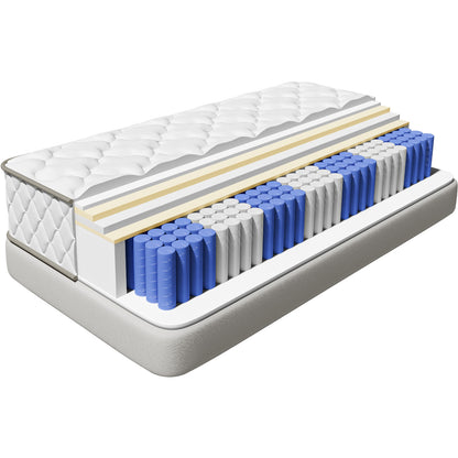 Air Mattress 140x200, Mattress 90x200, Mattress 120x200, Mattress 160x200, Mattress 90x190 with 7-Zone Pocket Spring Core, H5, H4, H3