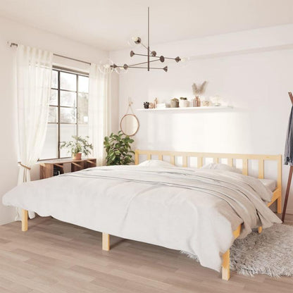 Houten Bed – Grenen Bed – Massief Bed – Slaapkamerbed – Bedframe – 180x200 cm – Duurzaam Massief Grenenhout