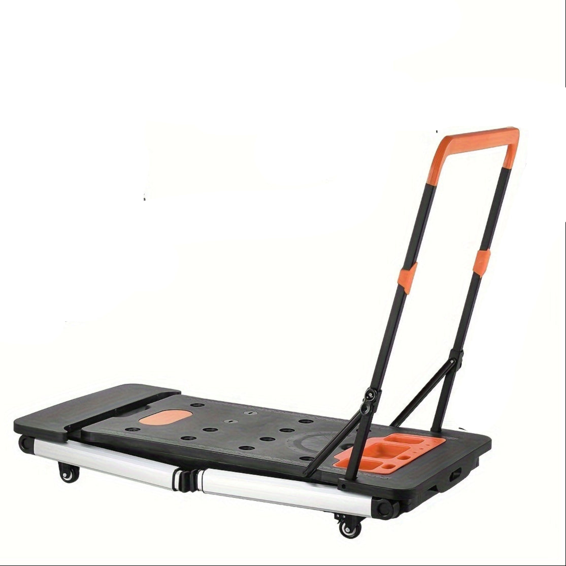 Klaptafel – Vouwtafel – Campingtafel – Werkbank – Inklapbare Tafel – Verstelbaar 52-80 cm – Aluminium & Kunststof – Zwart