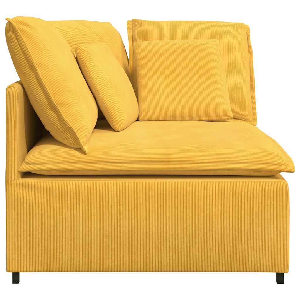 Modulaire Bank – Modulair Zitbank – Hoekbank – Loungesofa – Zithoek – Corduroy Stof – Stevig Metaal Frame