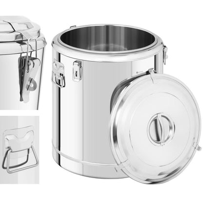 Thermoskan – Isoleerkan – Warmhoudkan – Voedselcontainer – Etensthermos – 80 Liter Capaciteit – Roestvrij Staal