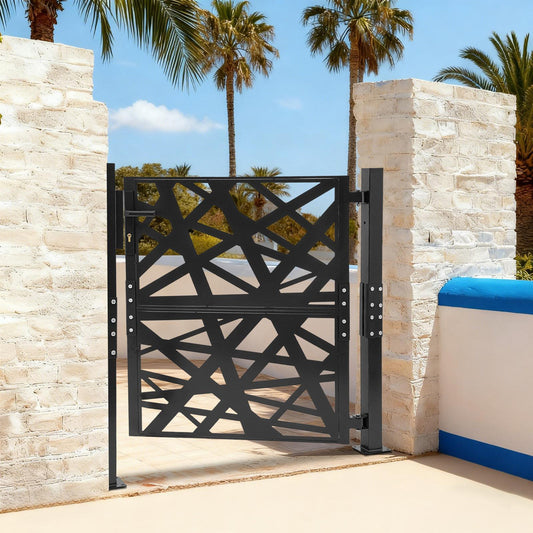 Garden Gate, Outdoor Garden Entrance Gate, Garden Metal Gate