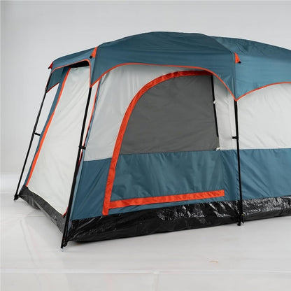 Kampeertent – Familie Tent – Tunnel Tent – Outdoor Tent – Festival Tent – Ruim 4-6 Persoons – Waterdicht Oxford Materiaal – 2-Kamersindeling Met Voortent