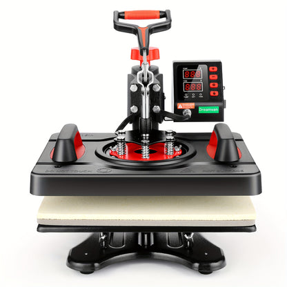 Transferpers – Hittepers – Heat Press – Warmte Persmachine – Drukpers – 38x30 cm Persplaat – 360° Swing Away Mechanisme – Digitale Temperatuur- en Timerregeling