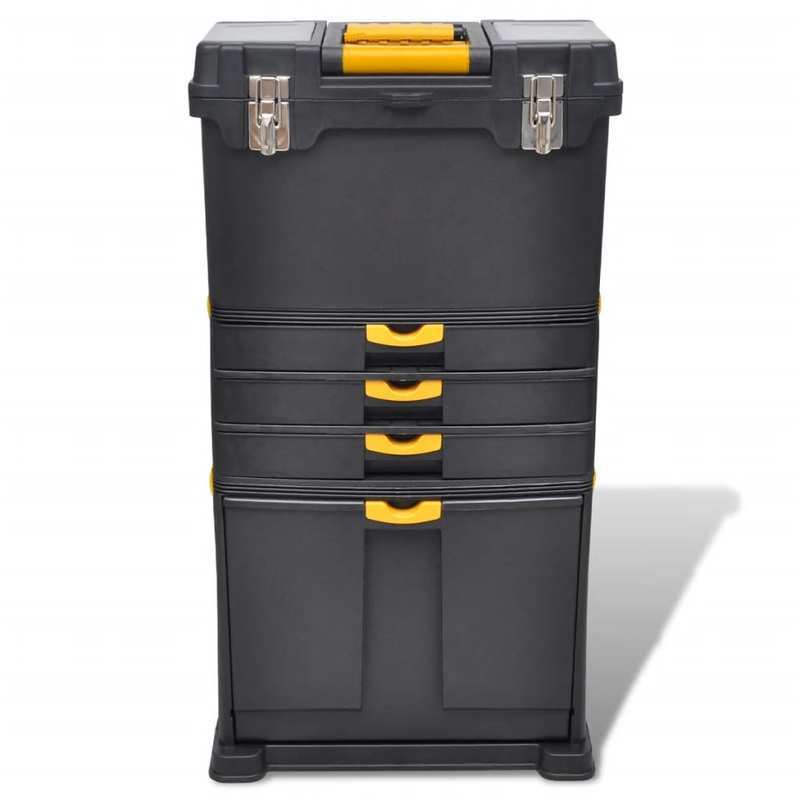 Rolling Make-Up Koffer – Make-Up Trolley – Beauty Koffer – Cosmetica Koffer – Make-Up Case Noir – Ruim En Overzichtelijk – Duurzaam PVC Met Wieltjes