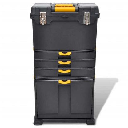 Rolling Make-Up Koffer – Make-Up Trolley – Beauty Koffer – Cosmetica Koffer – Make-Up Case Noir – Ruim En Overzichtelijk – Duurzaam PVC Met Wieltjes