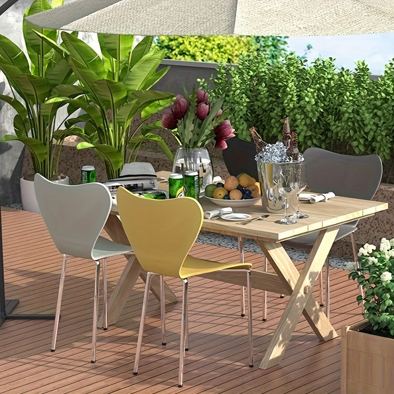 Kantoorstoel – Bureaustoel – Vergaderstoel – Bezoekersstoel – Reception Stoel – Set Van 4 Zwarte Stoelen – Ergonomisch Ontwerp – Dikke Leren Zitkussens