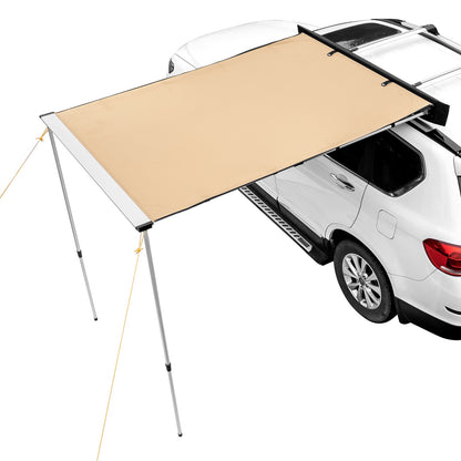 Luifel Auto – Zijluifel – Zonnescherm – Kampeertent – Autoluifel – Groot 2x2,5m – Waterbestendig PU3000mm – UV-bescherming