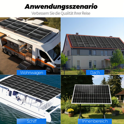 300W Zonnepaneel – Zonnepaneel Module – Solar Module – Fotovoltaïsch Paneel – Monokristallijn Paneel – 18V Hoog Rendement 23% – Weerbestendig Aluminium Frame