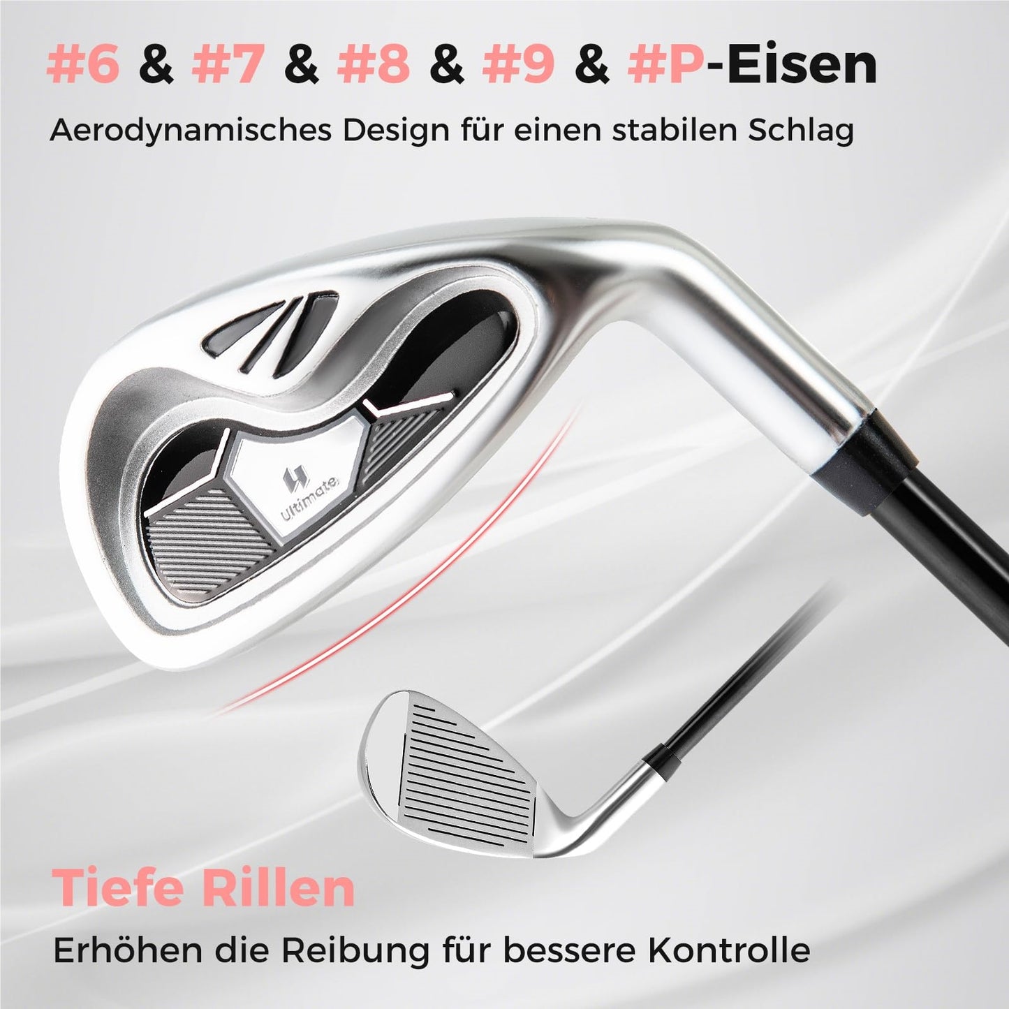 Complete Dames Golfset – Golfclubs Set – Golfset Dames – Rechtshandig Golfset – 9/11 Delig – Inclusief Regenhoes – Lichtgewicht Graphiet Stelen – Volledige Set Met Tas