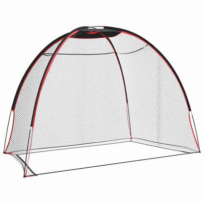 1 Portable Golf Practice Net | Suitable for Indoor/Outdoor Use, Durable and Easy to Install, Includes Training Net, Essential for Home Training, Black Polyester Material