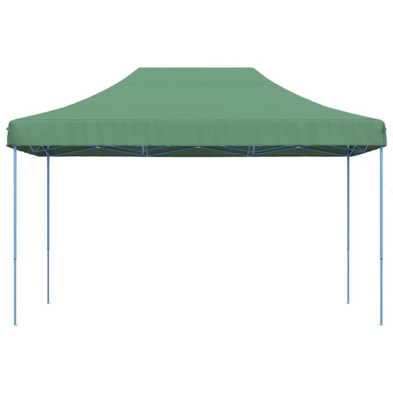 Partytent inklapbaar pop-up 440x292x315cm groen