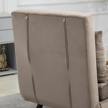 Verstelbare Relaxstoel – Schommelstoel – Lounge Stoel – Fauteuil – Slaapstoel – Stalen Frame – Zachte Foamvulling – 120kg Draagvermogen – Compact 63x73x81 cm