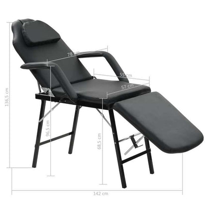 Relaxfauteuil – Lounge Fauteuil – Verstelbare Fauteuil – Bureaustoel – Fauteuilbank – Kunstleren Bekleding – 185x78x76 cm – Modern MDF Frame