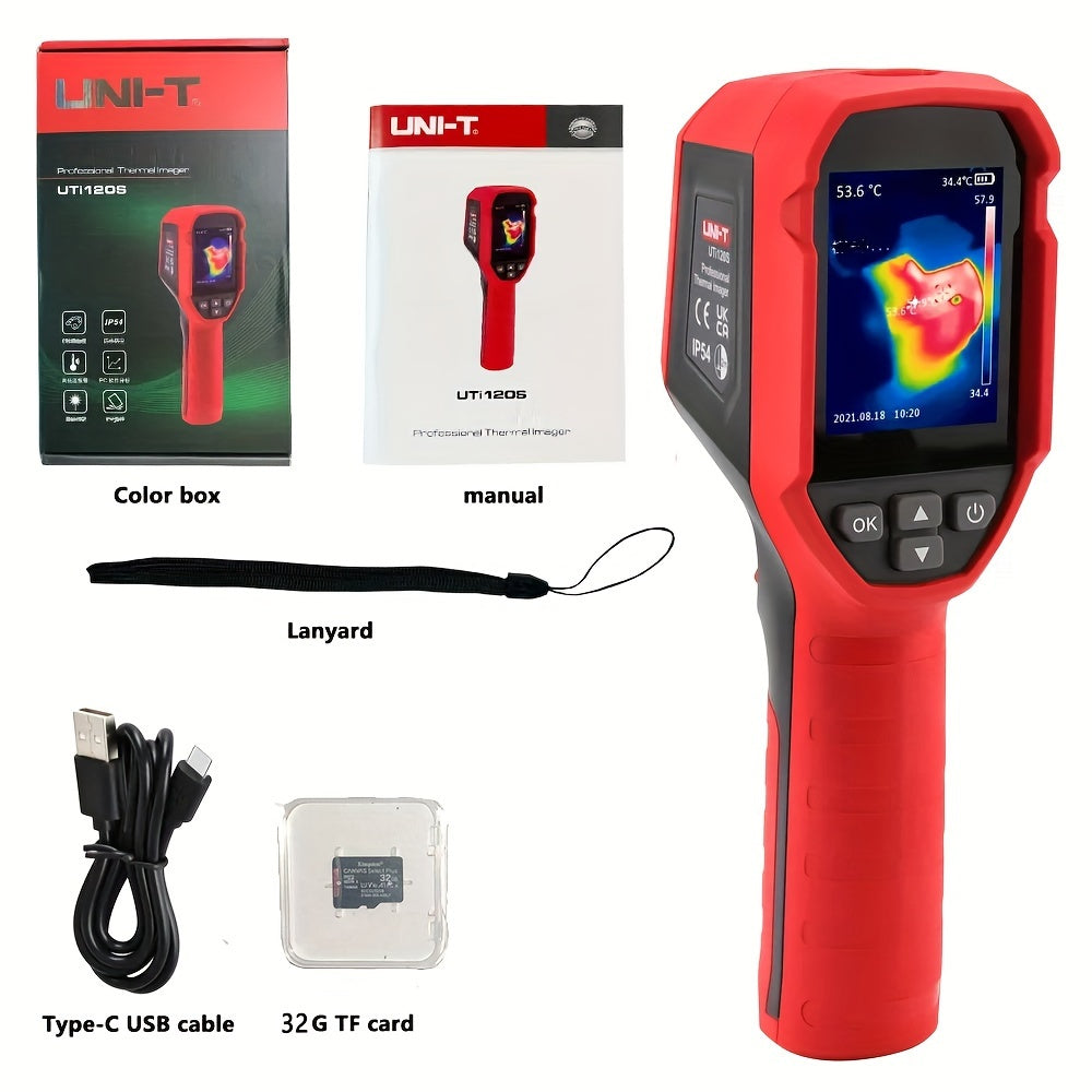 Warmtebeeldcamera – Thermografische Camera – Infraroodcamera – Thermische Scanner – Warmtescanner – USB Oplaadbaar – Hoge Meetnauwkeurigheid 0,1 °C