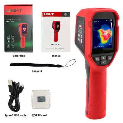 Warmtebeeldcamera – Thermografische Camera – Infraroodcamera – Thermische Scanner – Warmtescanner – USB Oplaadbaar – Hoge Meetnauwkeurigheid 0,1 °C