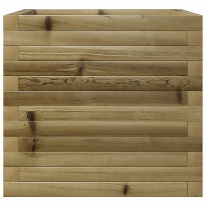 Plantenbak – Bloembak – Bloemstandaard – Bloempot – Plantbak – Verhoogd Design – Geïmpregneerd Grenenhout 50x50x45,5 cm