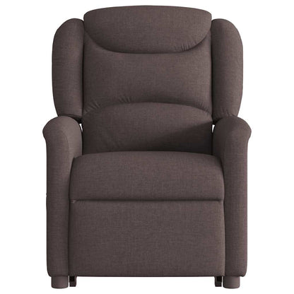 Elektrisch Verstelbare Sta-op Stoel – Relaxfauteuil – Opsta Stoel – Seniorenstoel – Verstelbare Relaxstoel – Donkerbruin – Elektrische Liftfunctie – Ademend Comfortabele Bekleding