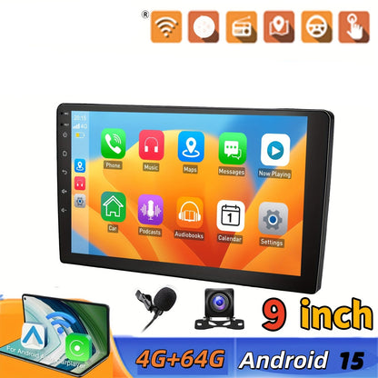 Multimedia Unit VW Polo mk5 – Car Stereo – Autoradio – Navigatiesysteem – Infotainmentsysteem – 9 Inch IPS Touchscreen – 4GB RAM & 64GB Opslag