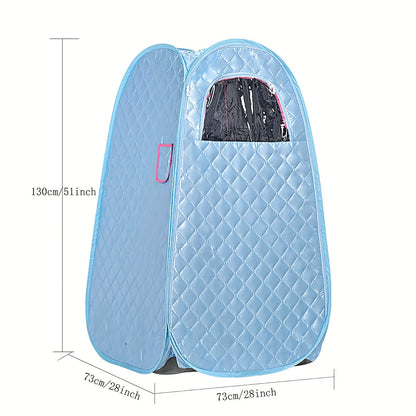 Stoomsauna – Sauna Tent – Thuissauna – Draagbare Sauna – Wellness Tent – Compact Ontwerp – Automatische Veiligheidsuitschakeling – Geschikt Tot 176,78 cm