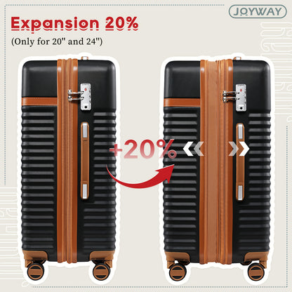 Kofferset – Reiskoffer Set – Trolley Koffers – Handbagage Koffer – Ruimbagage Koffer – Hardcase – ABS materiaal – TSA slot – 360° Wielen – 5 Delig – 20/24/28 inch – Reistas – Toilettas – Roze