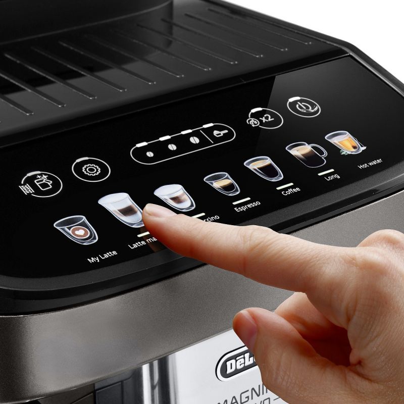 Espressomachine – Koffiemachine – Volautomatisch – Pistonmachine – Koffiezetapparaat – 15 Bar Pompdruk – Ingebouwde Koffiemolen